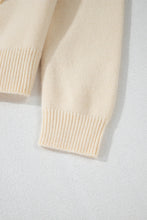 Load image into Gallery viewer, Bowknot Front V Neck Long Sleeve Cardigan