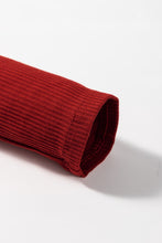 Load image into Gallery viewer, Ribbed Mock Neck Long Sleeve Mini Dress