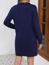 Load image into Gallery viewer, Johnny Collar Long Sleeve Dress