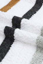 Load image into Gallery viewer, Striped Round Neck Dropped Shoulder Sweater