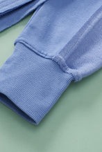 Load image into Gallery viewer, Exposed Seam Kangaroo Pocket Long Sleeve Hoodie