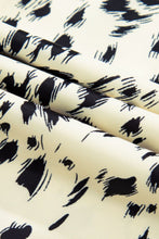 Load image into Gallery viewer, Printed Tie Waist Mock Neck Long Sleeve Dress