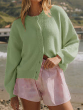 Load image into Gallery viewer, Button Down Long Sleeve Cardigan