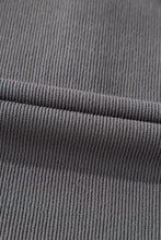 Load image into Gallery viewer, Textured Contrast Stitching Raglan Sleeve Top