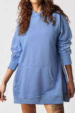 Load image into Gallery viewer, Exposed Seam Kangaroo Pocket Long Sleeve Hoodie