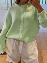 Load image into Gallery viewer, Button Down Long Sleeve Cardigan