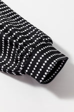 Load image into Gallery viewer, Striped V-Neck Long Sleeve Mini Dress