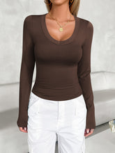 Load image into Gallery viewer, Lovelet V-Neck Long Sleeve T-Shirt