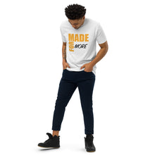 Load image into Gallery viewer, Made for More Men’s premium heavyweight tee