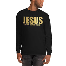 Load image into Gallery viewer, This Jesus Men’s Long Sleeve Shirt - Frantz Benjamin
