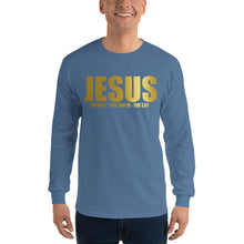 Load image into Gallery viewer, This Jesus Men’s Long Sleeve Shirt - Frantz Benjamin