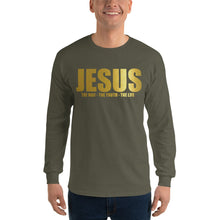 Load image into Gallery viewer, This Jesus Men’s Long Sleeve Shirt - Frantz Benjamin
