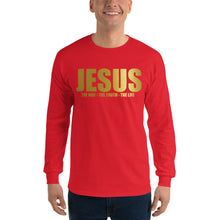 Load image into Gallery viewer, This Jesus Men’s Long Sleeve Shirt - Frantz Benjamin