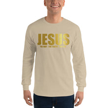Load image into Gallery viewer, This Jesus Men’s Long Sleeve Shirt - Frantz Benjamin