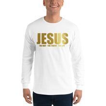 Load image into Gallery viewer, This Jesus Men’s Long Sleeve Shirt - Frantz Benjamin