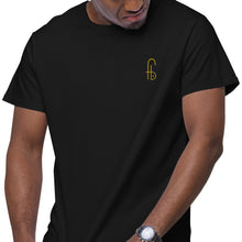 Load image into Gallery viewer, FB Emb Men's premium cotton t-shirt - Frantz Benjamin