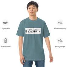 Load image into Gallery viewer, Men’s premium heavyweight tee - Frantz Benjamin