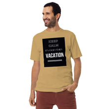 Load image into Gallery viewer, Vacation Men’s premium heavyweight tee - Frantz Benjamin
