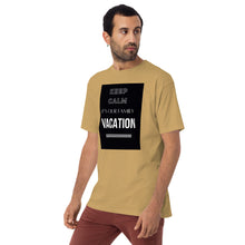 Load image into Gallery viewer, Vacation Men’s premium heavyweight tee - Frantz Benjamin