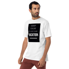Load image into Gallery viewer, Vacation Men’s premium heavyweight tee - Frantz Benjamin