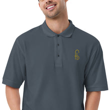 Load image into Gallery viewer, Classic FB Embroidered Men's Premium Polo - Frantz Benjamin