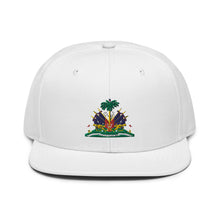 Load image into Gallery viewer, Haitian Flag Embrodery Snapback Hat - Frantz Benjamin