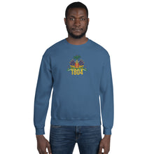 Load image into Gallery viewer, Haitian Flag Unisex Sweatshirt - Frantz Benjamin