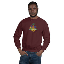 Load image into Gallery viewer, Haitian Flag Unisex Sweatshirt - Frantz Benjamin