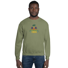 Load image into Gallery viewer, Haitian Flag Unisex Sweatshirt - Frantz Benjamin