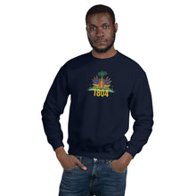 Load image into Gallery viewer, Haitian Flag Unisex Sweatshirt - Frantz Benjamin