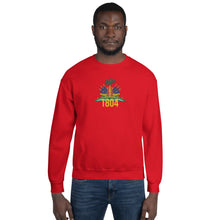 Load image into Gallery viewer, Haitian Flag Unisex Sweatshirt - Frantz Benjamin