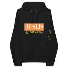 Load image into Gallery viewer, Jesus Saves Unisex eco raglan hoodie - Frantz Benjamin