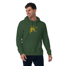 Load image into Gallery viewer, Lion Head FB Embroidered Unisex eco raglan hoodie - Frantz Benjamin
