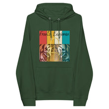 Load image into Gallery viewer, Vintage FB Unisex eco raglan hoodie - Frantz Benjamin