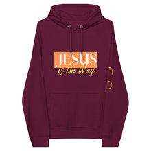 Load image into Gallery viewer, Jesus Saves Unisex eco raglan hoodie - Frantz Benjamin