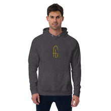 Load image into Gallery viewer, Big FB Embrodery Unisex eco raglan hoodie - Frantz Benjamin
