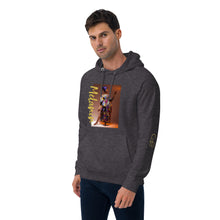 Load image into Gallery viewer, Melanin Unisex eco raglan hoodie - Frantz Benjamin