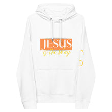 Load image into Gallery viewer, Jesus Saves Unisex eco raglan hoodie - Frantz Benjamin