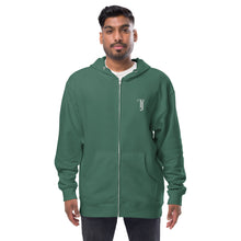 Load image into Gallery viewer, Unisex fleece zip up hoodie - Frantz Benjamin