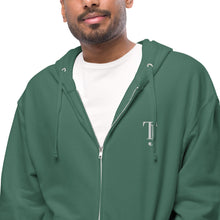 Load image into Gallery viewer, Unisex fleece zip up hoodie - Frantz Benjamin