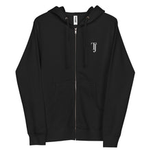 Load image into Gallery viewer, Unisex fleece zip up hoodie - Frantz Benjamin