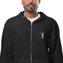 Load image into Gallery viewer, Unisex fleece zip up hoodie - Frantz Benjamin