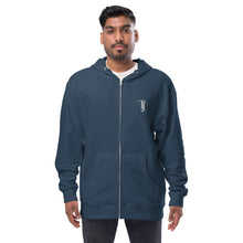 Load image into Gallery viewer, Unisex fleece zip up hoodie - Frantz Benjamin