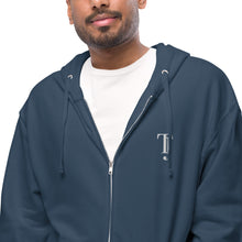 Load image into Gallery viewer, Unisex fleece zip up hoodie - Frantz Benjamin