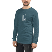 Load image into Gallery viewer, FB Embroidered logo Unisex Long Sleeve Tee - Frantz Benjamin