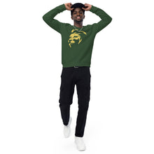Load image into Gallery viewer, Lion Head Unisex organic raglan sweatshirt - Frantz Benjamin