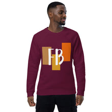 Load image into Gallery viewer, Unisex organic raglan sweatshirt - Frantz Benjamin