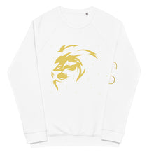 Load image into Gallery viewer, Lion Head Unisex organic raglan sweatshirt - Frantz Benjamin