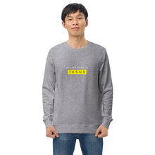 Load image into Gallery viewer, Unisex organic sweatshirt - Frantz Benjamin