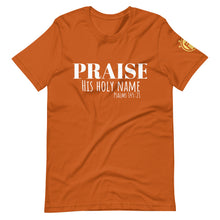 Load image into Gallery viewer, Praise Unisex t-shirt - Frantz Benjamin